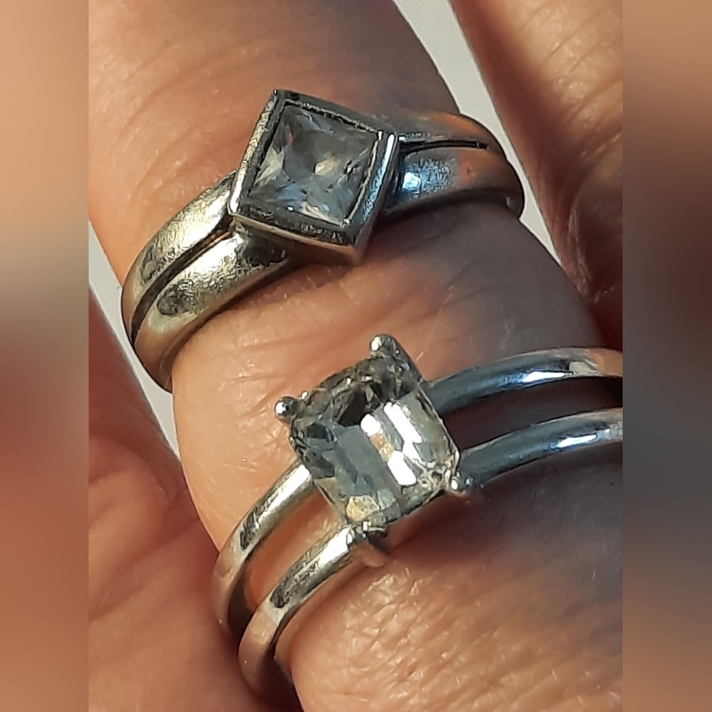 2 Sterling Silver Rings - Picture 8 of 12